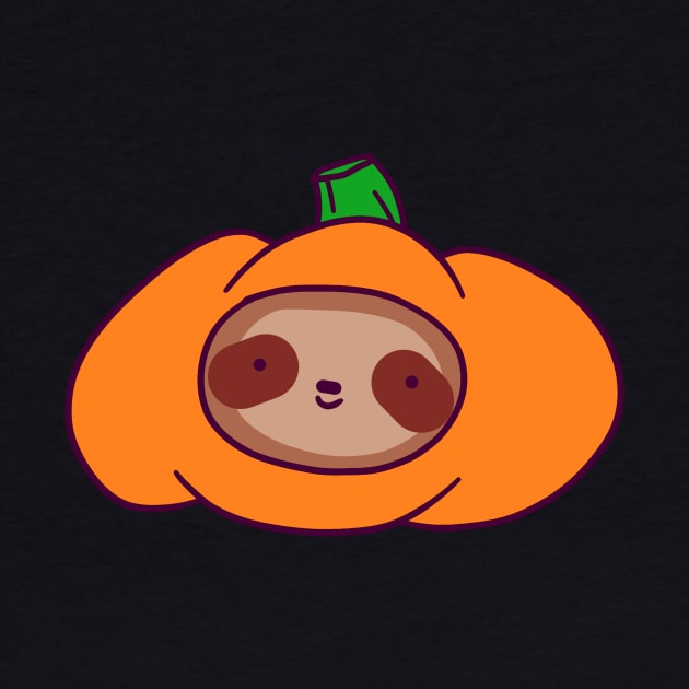 Sloth Face Pumpkin by saradaboru